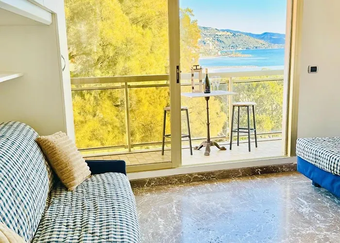 Daire Berkeley, Studio, Terrasse, Vue Mer, Parking, Clim