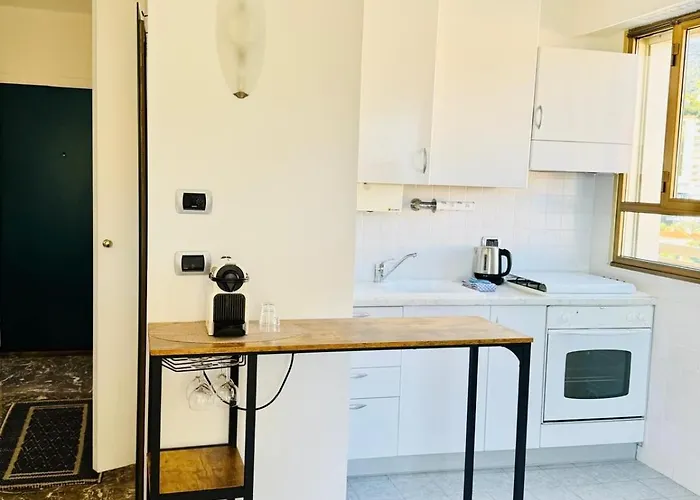 Berkeley, Studio, Terrasse, Vue Mer, Parking, Clim Menton