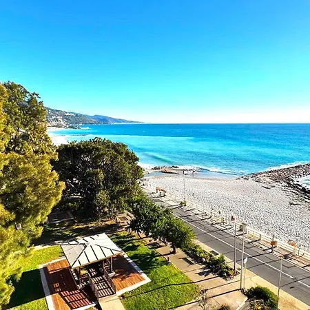 Berkeley, Studio, Terrasse, Vue Mer, Parking, Clim 公寓 芒通