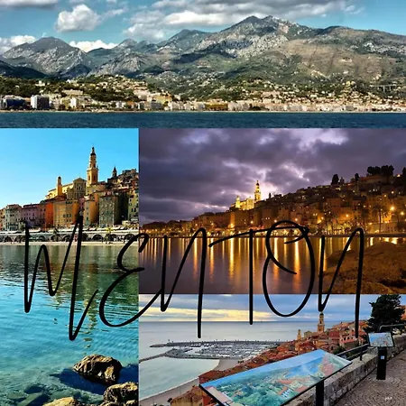 Lägenhet Berkeley, Studio, Terrasse, Vue Mer, Parking, Clim Menton