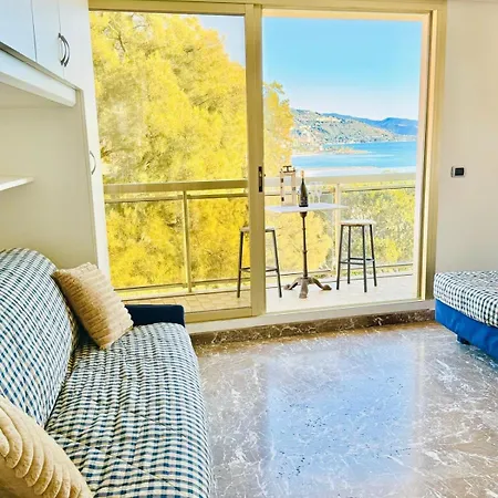 Апартаменты Berkeley, Studio, Terrasse, Vue Mer, Parking, Clim